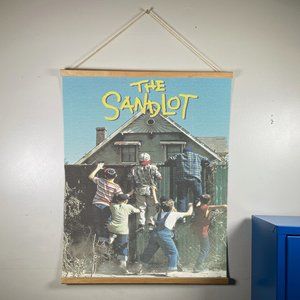 The Sandlot Canvas Wooden Gold Hanger